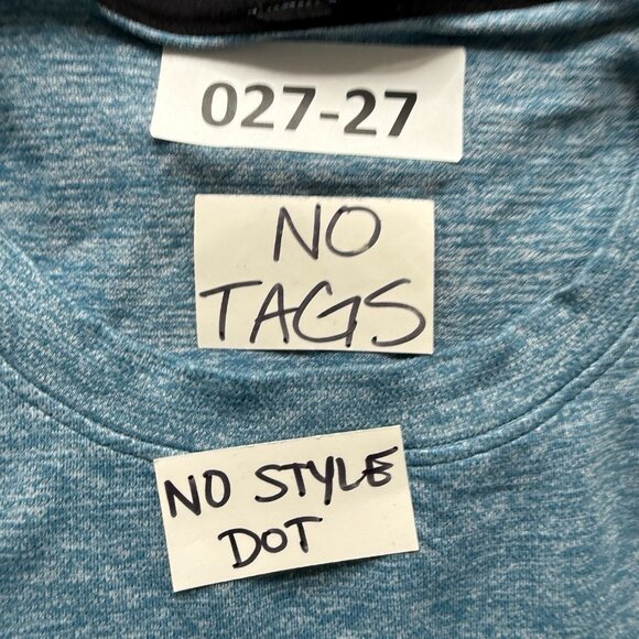 Lululemon Training T-Shirt Men XL Blue Short Sleeve Crew Neck 48" x 29" b027 - Picture 11 of 11